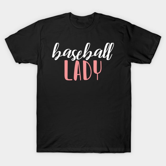 baseball  lady - baseball girl T-Shirt by bsn